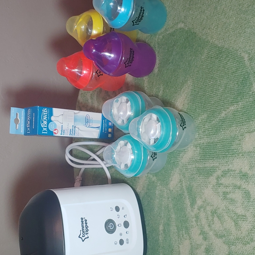 Bottle warmer set